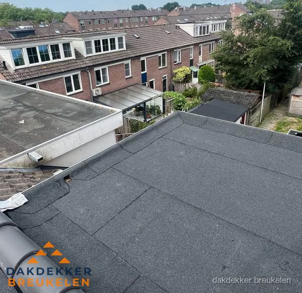 Dakinspectie plat dak aanbouw in Breukelen